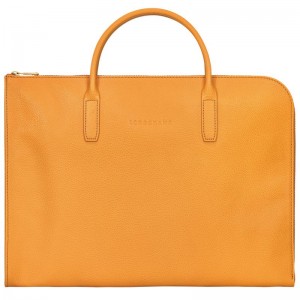 Apricot Women's Longchamp Le Foulonné S Briefcase | 5328-IEVRL