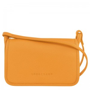 Apricot Women's Longchamp Le Foulonné XS Clutch Bag | 9127-ROABU