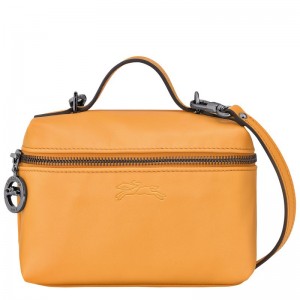 Apricot Women's Longchamp Le Pliage Xtra XS Crossbody Bags | 8249-OICZS