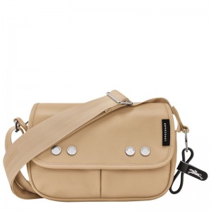 Beige Women's Longchamp Très Paris S Crossbody Bags | 6543-AXWVR