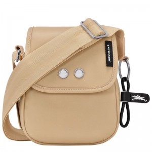 Beige Women's Longchamp Très Paris XS Clutch Bag | 2863-WSHUR