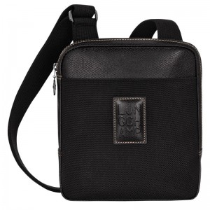 Black Men's Longchamp Boxford XS Crossbody Bags | 1935-ZYMXI