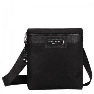 Black Men's Longchamp Le Pliage Energy S Crossbody Bags | 8931-TKZMW