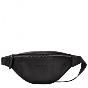 Black Women's Longchamp 3D S Belt Bags | 8534-FDYLA