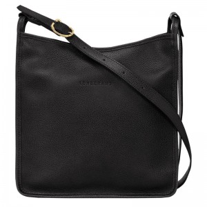 Black Women's Longchamp Le Foulonné M Crossbody Bags | 6289-TNHLQ