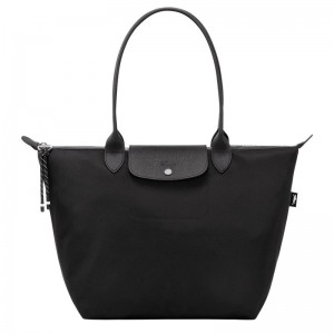 Black Women's Longchamp Le Pliage Energy L Tote Bags | 2903-SRAXH