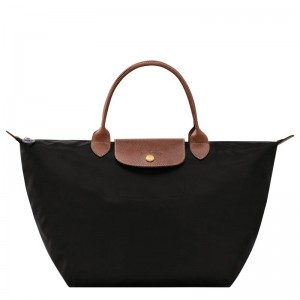 Black Women's Longchamp Le Pliage Original M Handbag | 2495-WFVTI