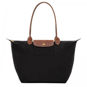 Black Women's Longchamp Le Pliage Original L Tote Bags | 9342-JSTEW