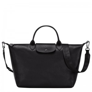 Black Women's Longchamp Le Pliage Xtra L Handbag | 5609-MAUZQ