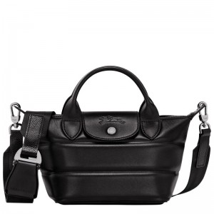 Black Women's Longchamp Le Pliage Xtra XS Handbag | 0139-KONTV