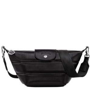 Black Women's Longchamp Le Pliage Xtra XS Crossbody Bags | 1204-HCSRT