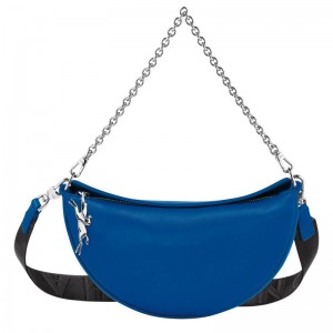 Blue Women's Longchamp Smile S Shoulder Bags | 7489-QPMHI