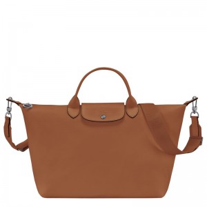 Brown Women's Longchamp Le Pliage Xtra L Handbag | 1632-XCIQJ