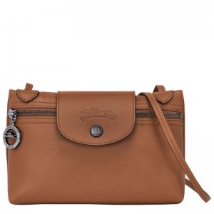 Brown Women's Longchamp Le Pliage Xtra XS Crossbody Bags | 5902-VCPXW