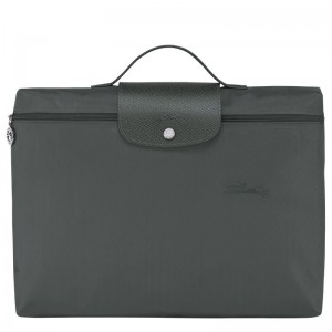 Deep Grey Women's Longchamp Le Pliage Green S Briefcase | 0238-EAMNC