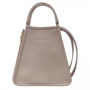 Grey Women's Longchamp Le Foulonné S Handbag | 4193-AUBYF