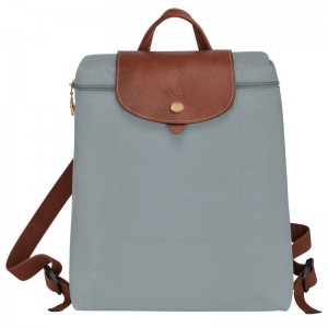 Grey Women's Longchamp Le Pliage Original M Backpacks | 6427-ORCHV