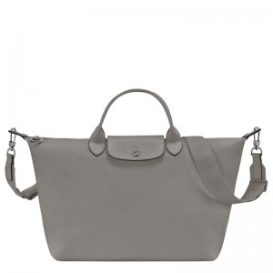 Grey Women's Longchamp Le Pliage Xtra L Handbag | 3204-QCAID