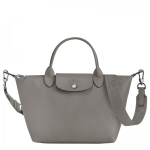 Grey Women's Longchamp Le Pliage Xtra S Handbag | 2569-ZPYGI