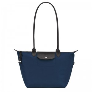 Navy Women's Longchamp Le Pliage Energy L Tote Bags | 1978-UENBW