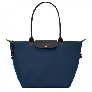 Navy Women's Longchamp Le Pliage Energy L Tote Bags | 5218-XRUHN