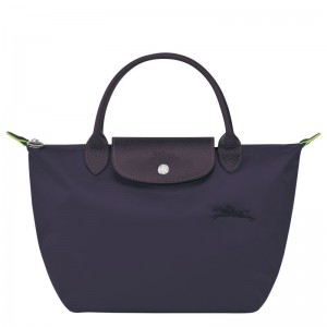 Navy Women's Longchamp Le Pliage Green S Handbag | 2657-ECJUH