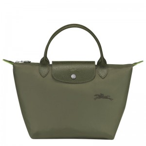 Olive Women's Longchamp Le Pliage Green S Handbag | 0423-DNQLC