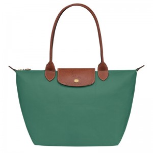 Olive Women's Longchamp Le Pliage Original M Tote Bags | 2169-KYNXH