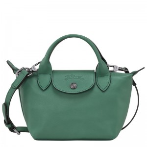 Olive Women's Longchamp Le Pliage Xtra XS Handbag | 9682-ROGIT