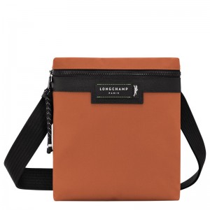 Orange Men's Longchamp Le Pliage Energy S Crossbody Bags | 6918-TIUME