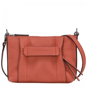 Orange Women's Longchamp 3D S Crossbody Bags | 7904-GCUTS