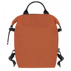 Orange Women's Longchamp Le Pliage Energy L Backpacks | 8046-OKJTC