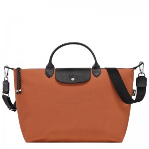 Orange Women's Longchamp Le Pliage Energy XL Handbag | 0186-NJEZM