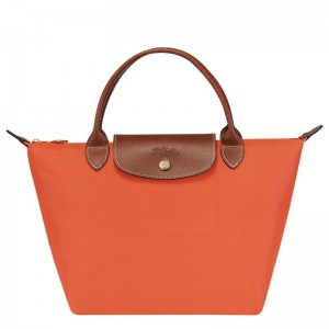 Orange Women's Longchamp Le Pliage Original S Handbag | 9387-ZYRDO