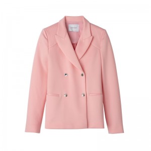 Pink Women's Longchamp Jackets | 6319-ZHONA