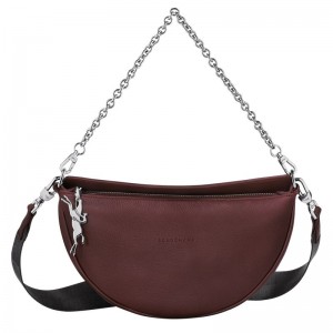 Purple Women's Longchamp Smile S Shoulder Bags | 5729-MCAYG