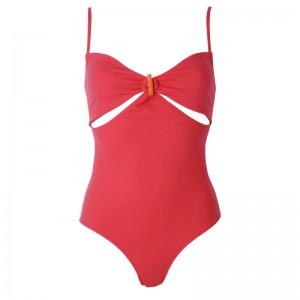 Red Women's Longchamp Swimsuits | 8126-QHEKB