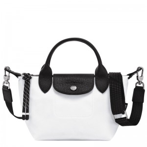 White Women's Longchamp Le Pliage Energy XS Handbag | 7895-RILMS