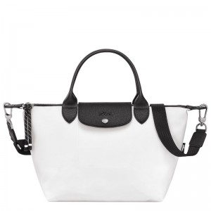 White Women's Longchamp Le Pliage Energy S Handbag | 9521-SVBLM