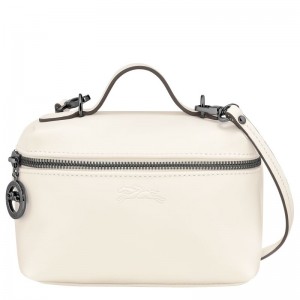 White Women's Longchamp Le Pliage Xtra XS Crossbody Bags | 0456-KPHDE