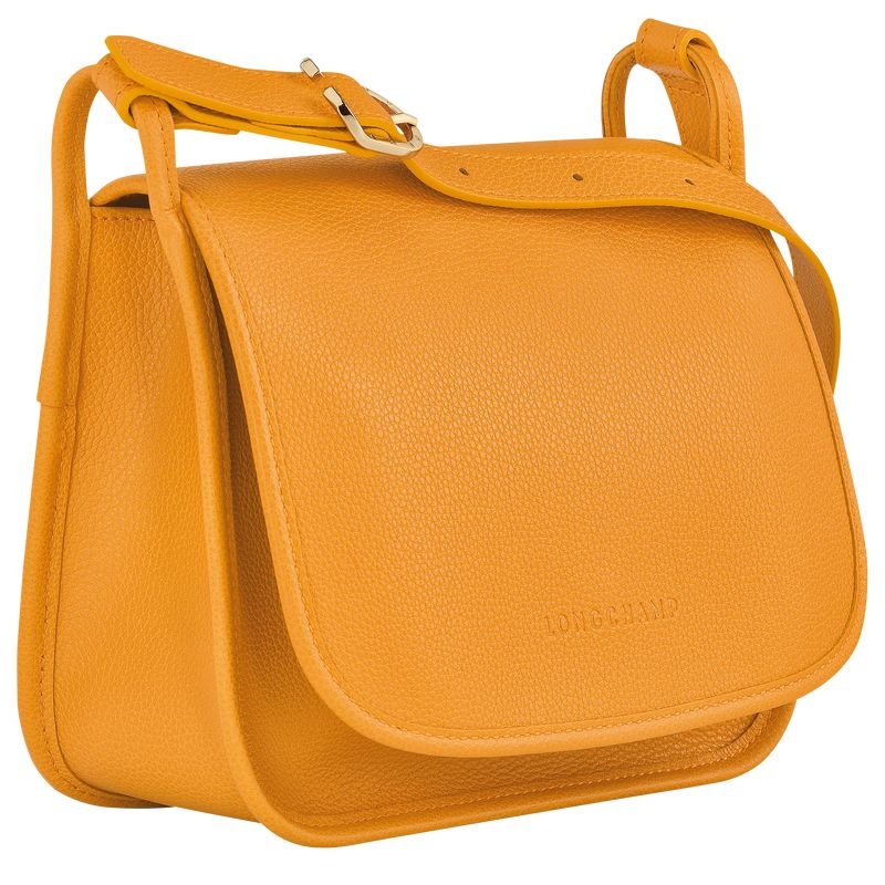 Apricot Women's Longchamp Le Foulonné M Crossbody Bags | 8630-PJLEB