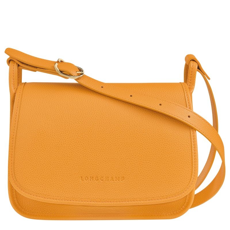 Apricot Women\'s Longchamp Le Foulonné M Crossbody Bags | 8630-PJLEB