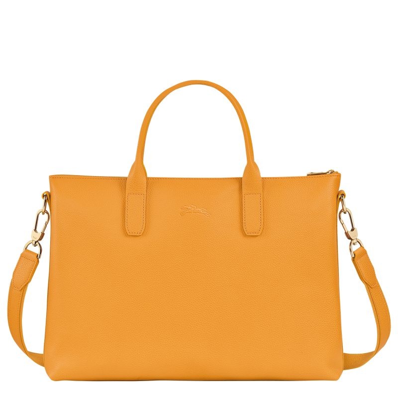 Apricot Women's Longchamp Le Foulonné S Briefcase | 1259-UNBES