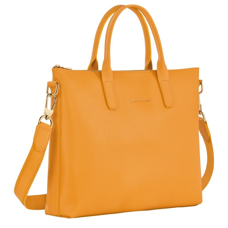 Apricot Women's Longchamp Le Foulonné S Briefcase | 7812-MISKD