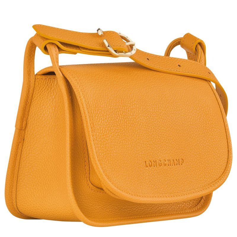 Apricot Women's Longchamp Le Foulonné S Crossbody Bags | 6389-JQRUT