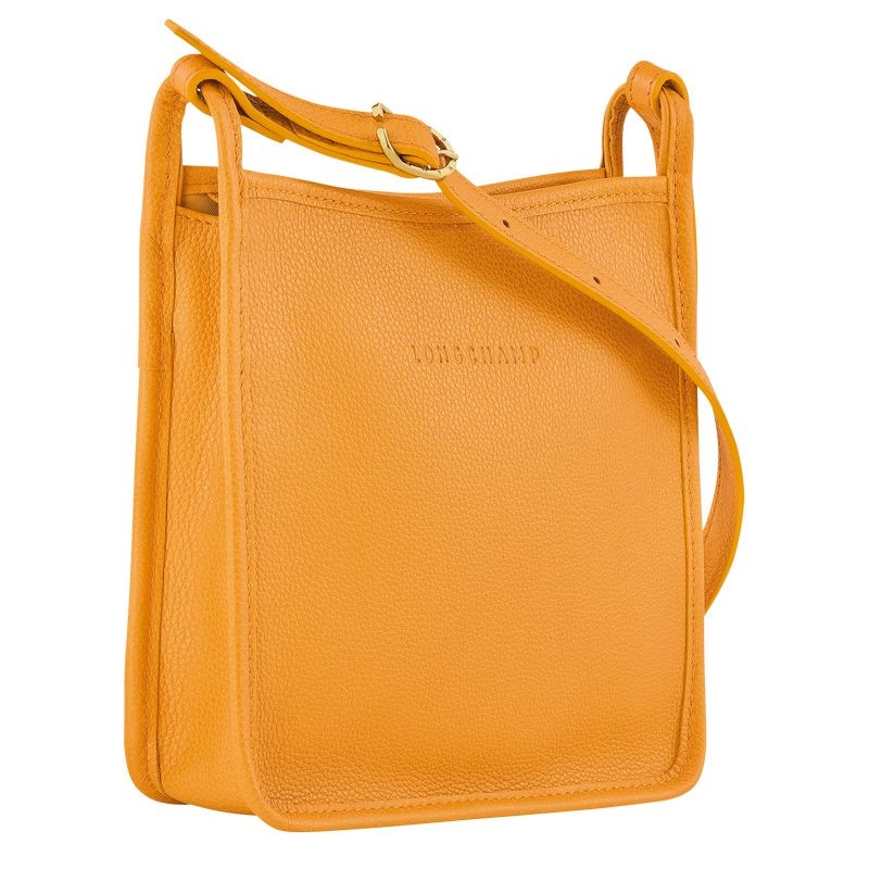 Apricot Women's Longchamp Le Foulonné S Crossbody Bags | 7940-YZBPG