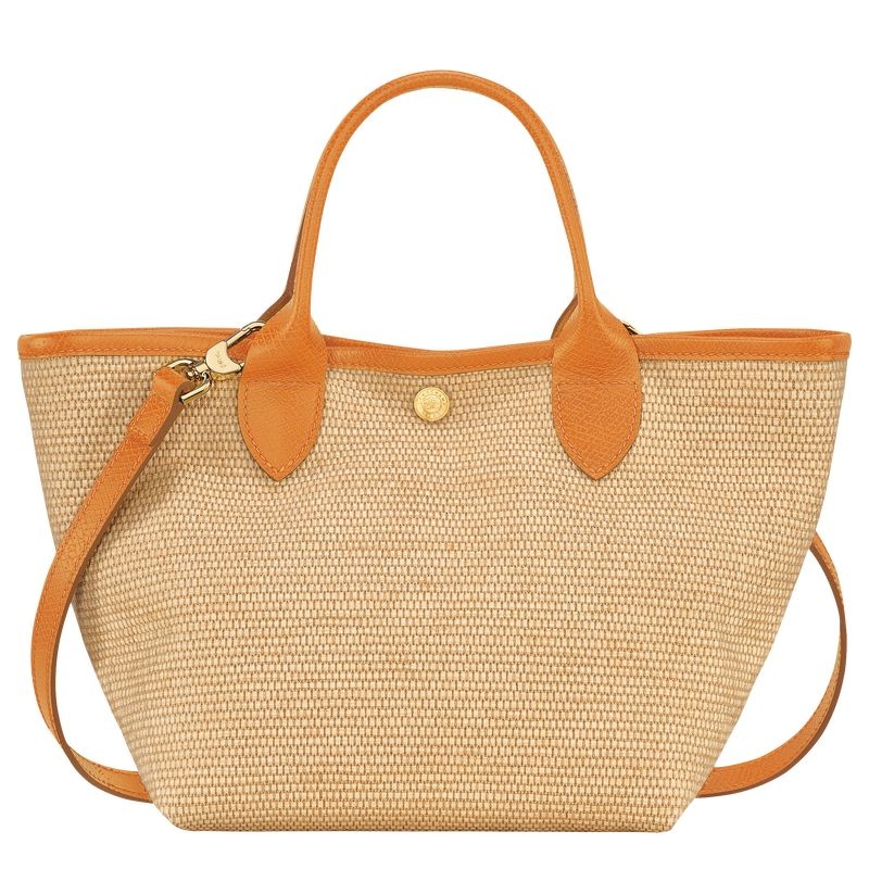 Apricot Women's Longchamp Le Panier Pliage S Handbag | 6298-IFAGT