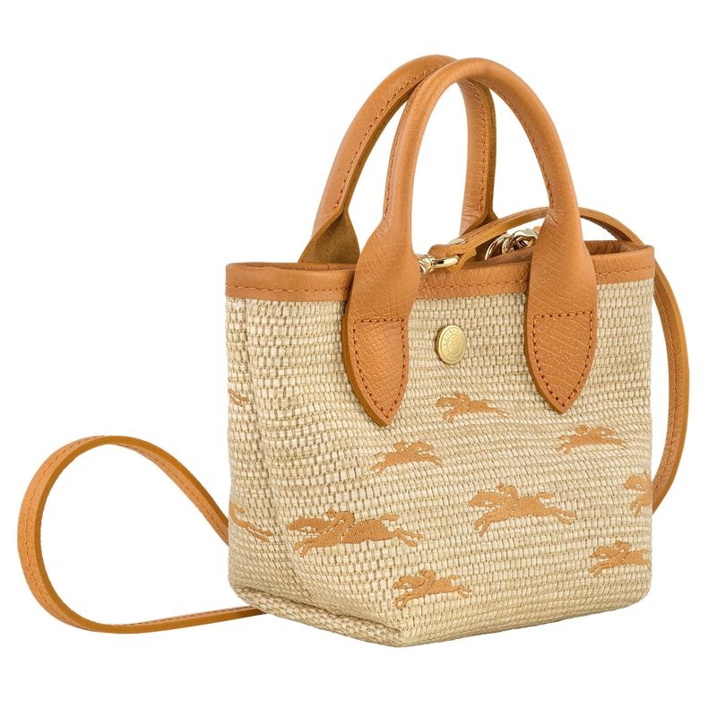 Apricot Women's Longchamp Le Panier Pliage XS Handbag | 1479-TMADY