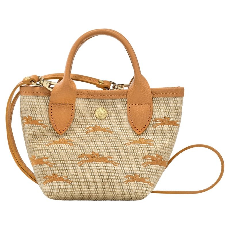 Apricot Women's Longchamp Le Panier Pliage XS Handbag | 1479-TMADY