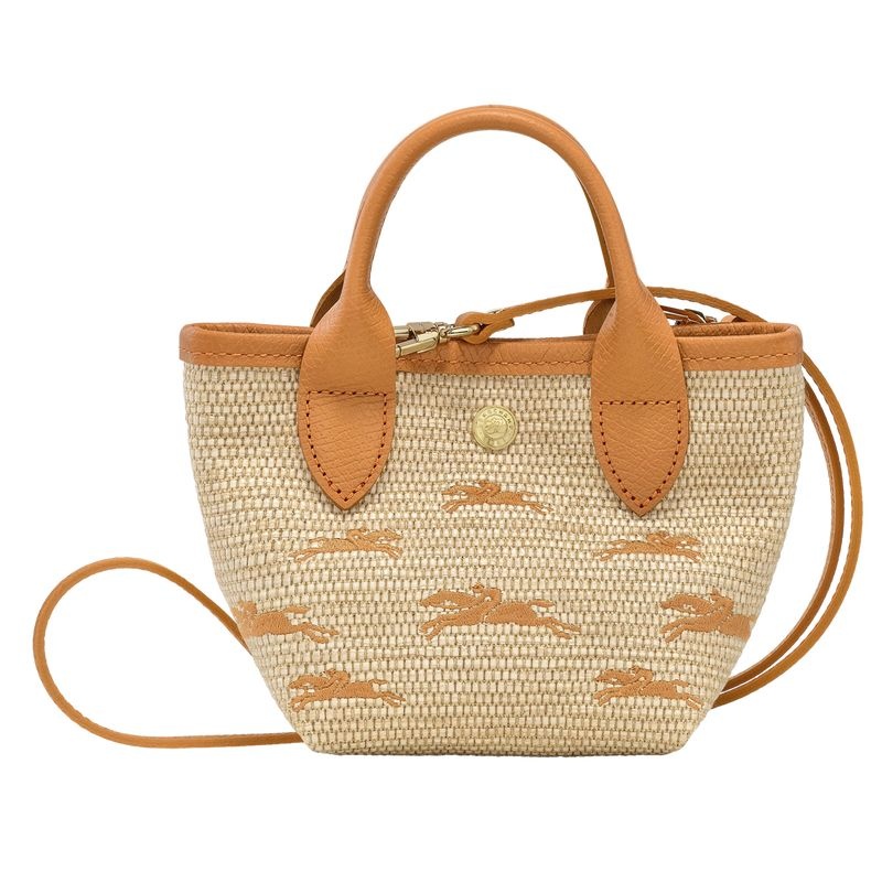 Apricot Women\'s Longchamp Le Panier Pliage XS Handbag | 1479-TMADY